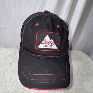 Vintage Coors Light ‎ Cap Adjustable Mesh Trucker Hat By H3 Headwear